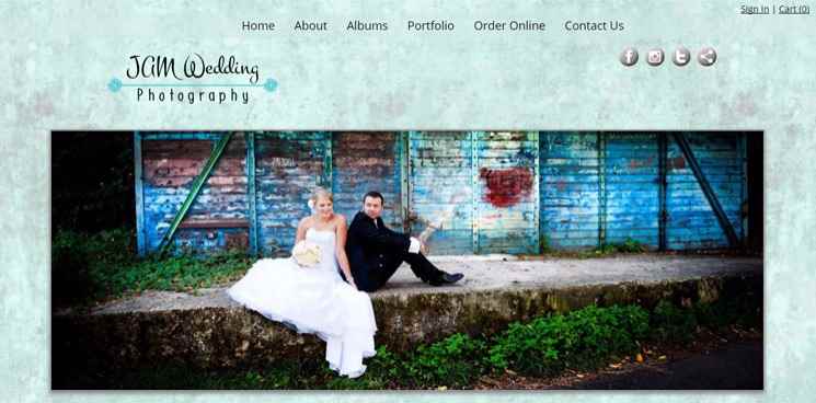 Wedding Photography Sample Site & Cart